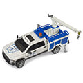 bruder ram 2500 service truck with crane and rotating beacon extra photo 2