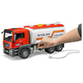bruder man tgs tank truck red white extra photo 1