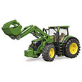 bruder john deere 7r 350 with front loader green extra photo 1