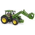 bruder john deere 7r 350 with front loader green extra photo 2