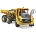 bruder volvo a60h dumper yellow black extra photo 2
