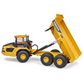 bruder volvo a60h dumper yellow black extra photo 3