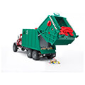 bruder mack granite garbage truck green red extra photo 1
