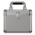 raidsonic icy box ib ac628 aluminium suitcase for 10x 25 35 hdd silver extra photo 1