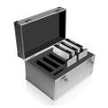 raidsonic icy box ib ac626 aluminium suitcase for 25 35 hdd extra photo 1