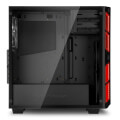 case sharkoon ai7000 glass red extra photo 3