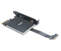 akasa ak pccm2p 04 dual m2 pcie ssd adapter with rgb led light and heatsink extra photo 2