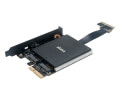 akasa ak pccm2p 04 dual m2 pcie ssd adapter with rgb led light and heatsink extra photo 3