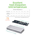 raidsonic icy box ib 1817ma c31 enclosure for 1x nvme with usb 31 gen 2 type c type a interfac extra photo 1