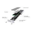 raidsonic icy box ib 1817ma c31 enclosure for 1x nvme with usb 31 gen 2 type c type a interfac extra photo 9