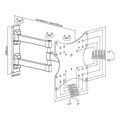 goobay 49715 basi toixoy tv s 23 42 fullmotion dual arm extra photo 3