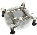 akasa ak cc7122bp01 low profile cpu cooler for intel lga775 lga115x 74mm pwm fan extra photo 2