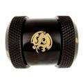 bitspower multi link adapter 30 degree matt black extra photo 1