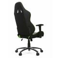 akracing nitro gaming chair black green extra photo 1