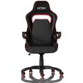nitro concepts e220 evo gaming chair black red extra photo 3