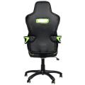 nitro concepts e200 race gaming chair black green extra photo 2