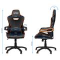 nitro concepts e200 race gaming chair black orange extra photo 1