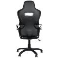 nitro concepts e200 race gaming chair black white extra photo 2