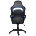 nitro concepts e220 evo gaming chair black blue extra photo 2