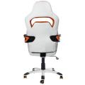 nitro concepts e220 evo gaming chair white orange extra photo 2