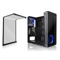 case thermaltake view 37 riing edition blue led window black extra photo 1