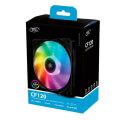 deepcool cf120 single rgb cooling fan 120mm black extra photo 4