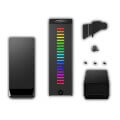 deepcool gh 01 a rgb adjustable colorful internal graphics card holder extra photo 2