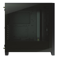 case corsair 4000d airflow tempered glass mid tower atx black extra photo 2