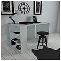 grafeio ypologisti aveline melaminis leyko hm888401 90x50x70yek extra photo 2