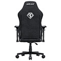 anda seat gaming chair phantom 3 pro black fabric extra photo 3