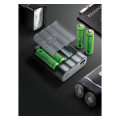 fortistis mpatarion power bank 2in1 x411 4 rechargeable batteries r6 aa 2600ma gp extra photo 2