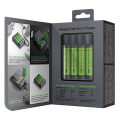 fortistis mpatarion power bank 2in1 x411 4 rechargeable batteries r6 aa 2600ma gp extra photo 4