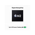 laptop apple macbook air 153 mqkp3ze a apple m2 8 core 8gb 256gb 10 core gpu space grey extra photo 3