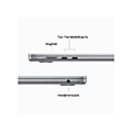 laptop apple macbook air 153 mqkp3ze a apple m2 8 core 8gb 256gb 10 core gpu space grey extra photo 8