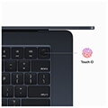 laptop apple macbook air 153 mqkw3ze a apple m2 8 core 8gb 256gb 10 core gpu midnight extra photo 2