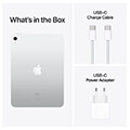 tablet apple mpq83 ipad 10th gen 2022 109 256gb wi fi silver extra photo 3