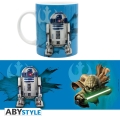 star wars mug 320ml yoda r2d2 with box extra photo 1