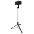 spigen s540w wireless selfie stick tripod black extra photo 2