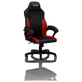 nitro concepts c100 gaming chair black red extra photo 1