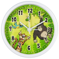 hama 186375 hama jungle children s alarm clock low noise extra photo 1