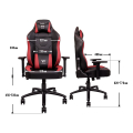 gaming chair ttesports u comfort black red extra photo 6