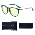 gaming glasses gunnar menlo emerald amber extra photo 3