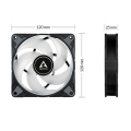 case fan arctic p12 pwm pst a rgb 120x120x30 acfan00231a extra photo 3