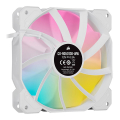 corsair icue sp120 rgb elite 120mm white pwm fan single pack extra photo 3