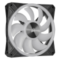 corsair icue ql140 rgb 140mm pwm dual fan kit with lighting node core extra photo 4