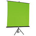 hama 21571 green screen background with tripod 180 x 180 cm 2 in 1 extra photo 1