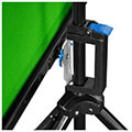 hama 21571 green screen background with tripod 180 x 180 cm 2 in 1 extra photo 3