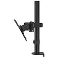 hama 118490 monitor holder height adjustable swivel tilt pull out 13 32 extra photo 1