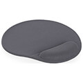 gembird mp gel gr gel mouse pad with wrist support grey extra photo 1