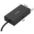 hama 200125 usb otg hub card reader 3 ports usb a incl usb a adapter extra photo 3